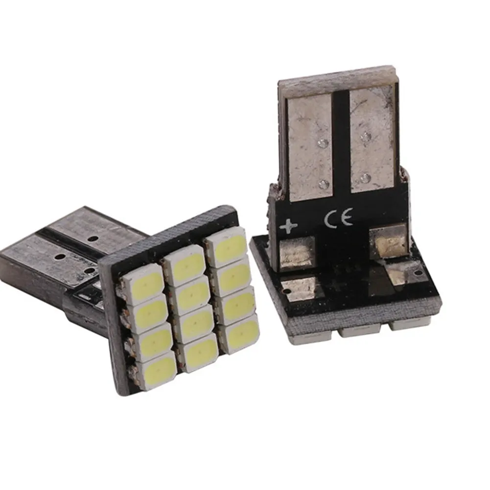 1 Pair Car Led License Plate Light Width Lamp Roof Reading Lights