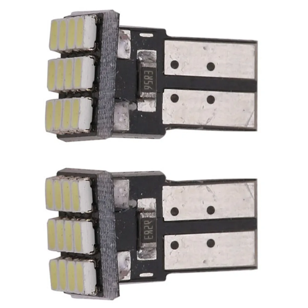 1 Pair Car Led License Plate Light Width Lamp Roof Reading Lights