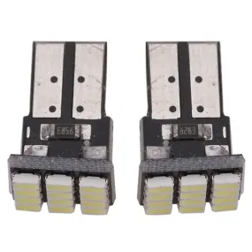 1 Pair Car Led License Plate Light Width Lamp Roof Reading Lights