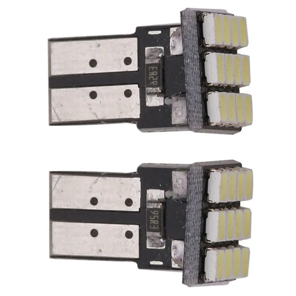 1 Pair Car Led License Plate Light Width Lamp Roof Reading Lights