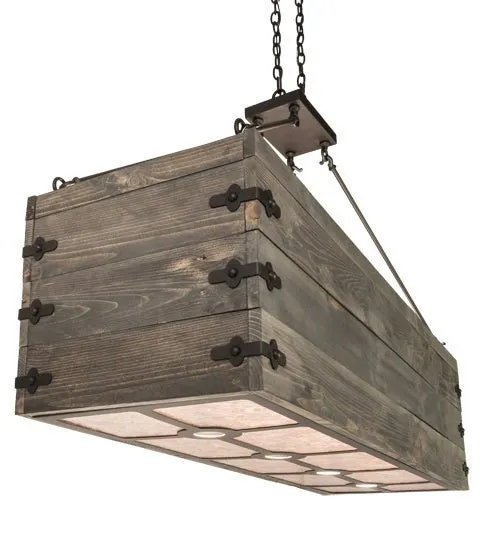 12 Light Oblong Pendant