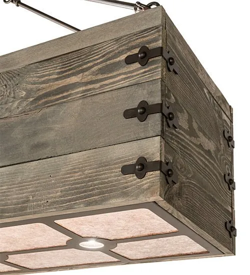 12 Light Oblong Pendant