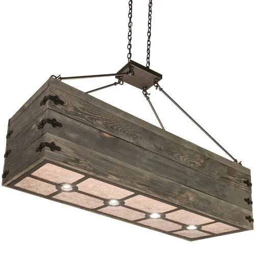 12 Light Oblong Pendant