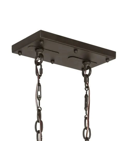 12 Light Oblong Pendant