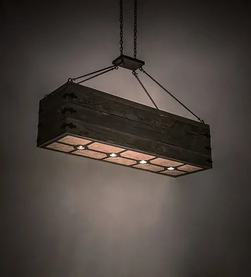 12 Light Oblong Pendant