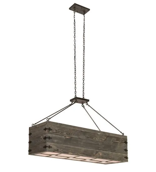 12 Light Oblong Pendant