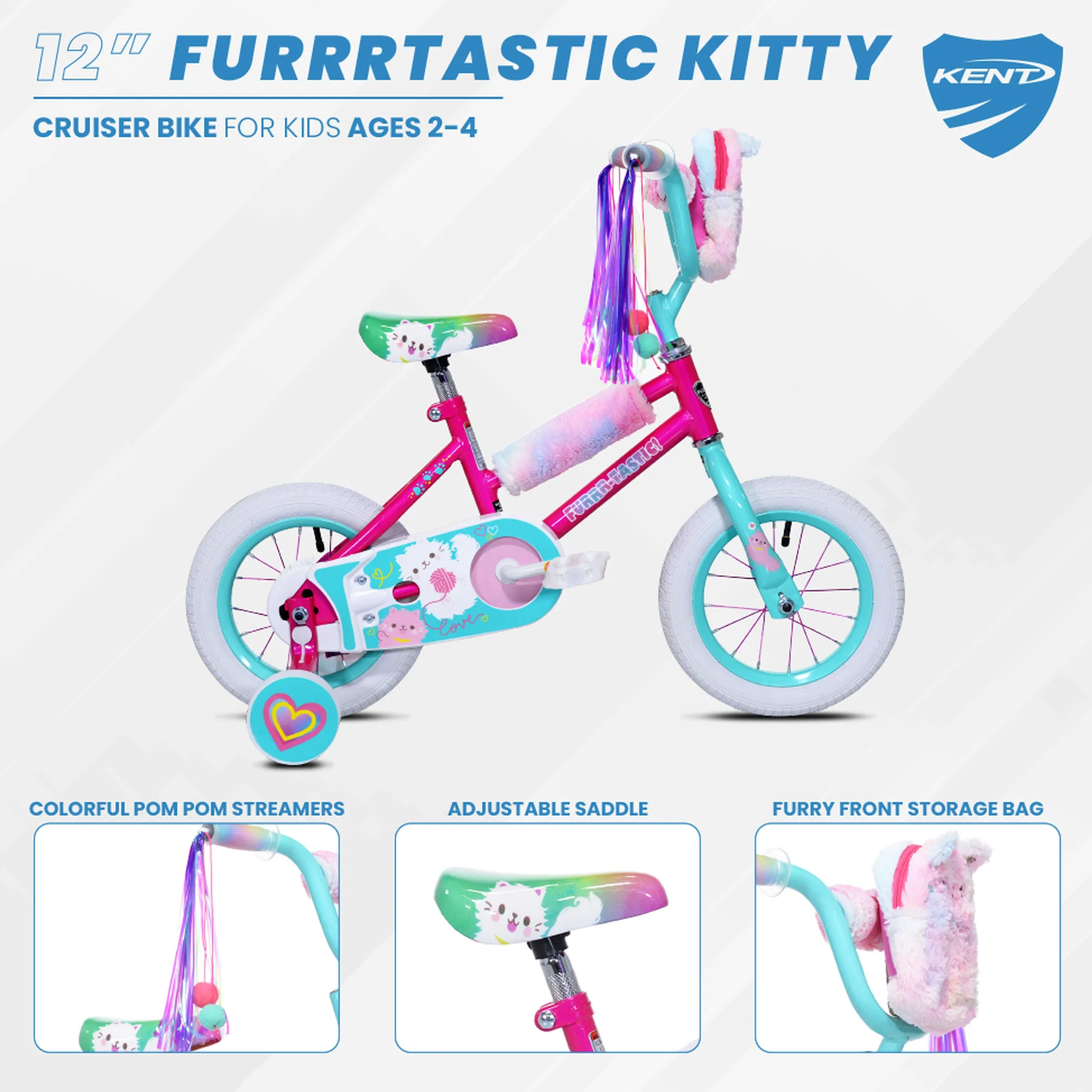 12" Kent Furrrtastic Kitty