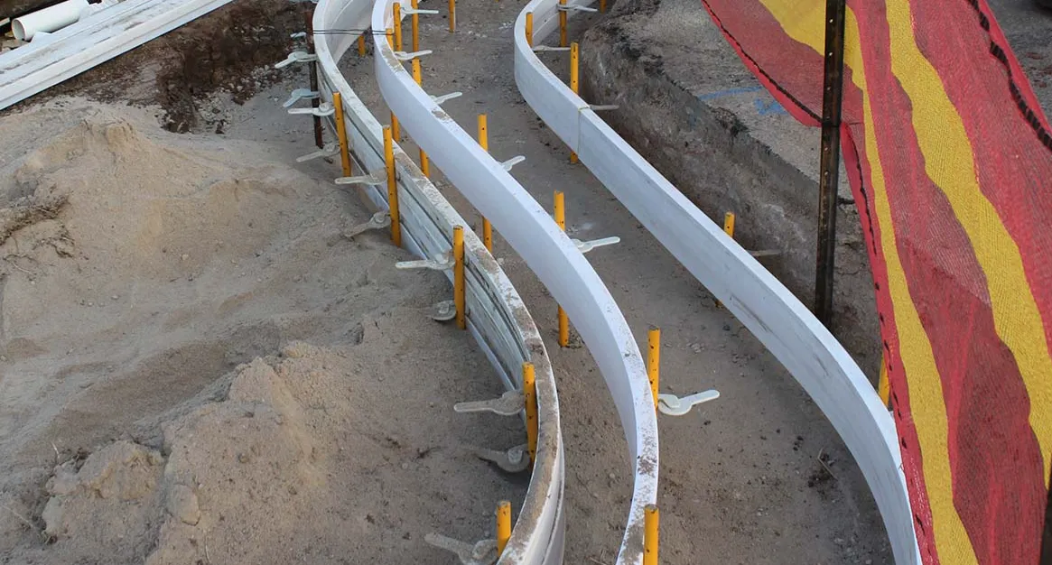 150mm FLEX Con-Form Board 4.8m