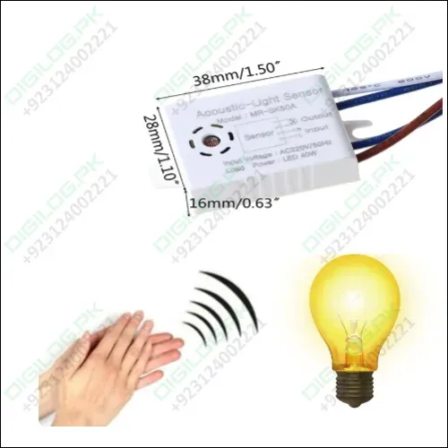 1pc Sound Voice Sensor 220v Module Detector Auto On Off Intelligent Light Switch
