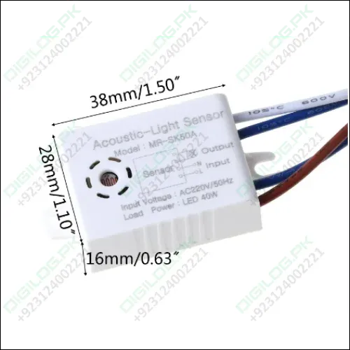 1pc Sound Voice Sensor 220v Module Detector Auto On Off Intelligent Light Switch
