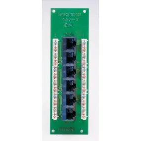 1x6 Cat5E Voice and Data Expansion Board