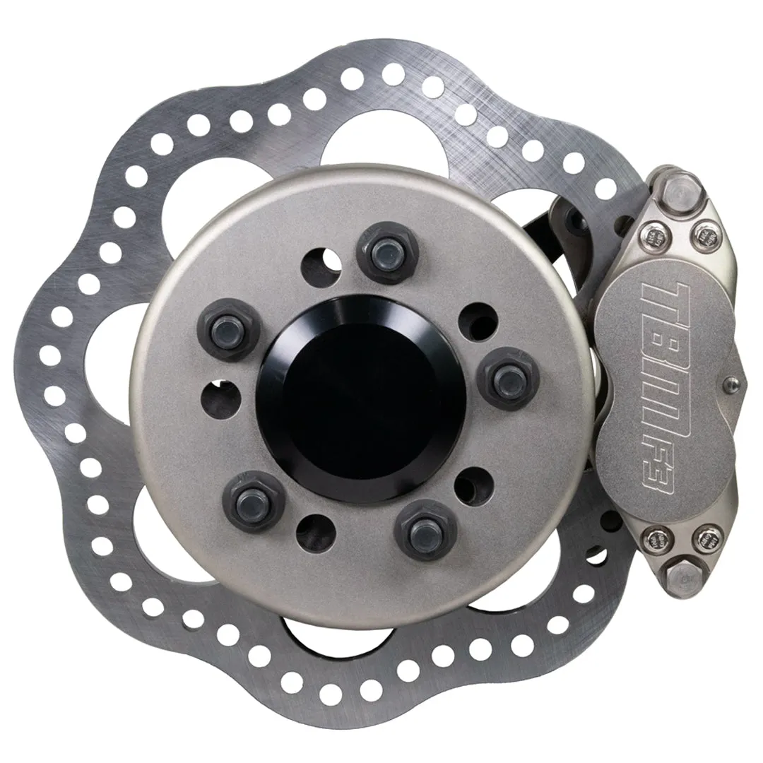 2024 Ford Mustang S650 Rear Drag Racing Brake Kit (Reusing Factory Hubs) - 001-0297-1