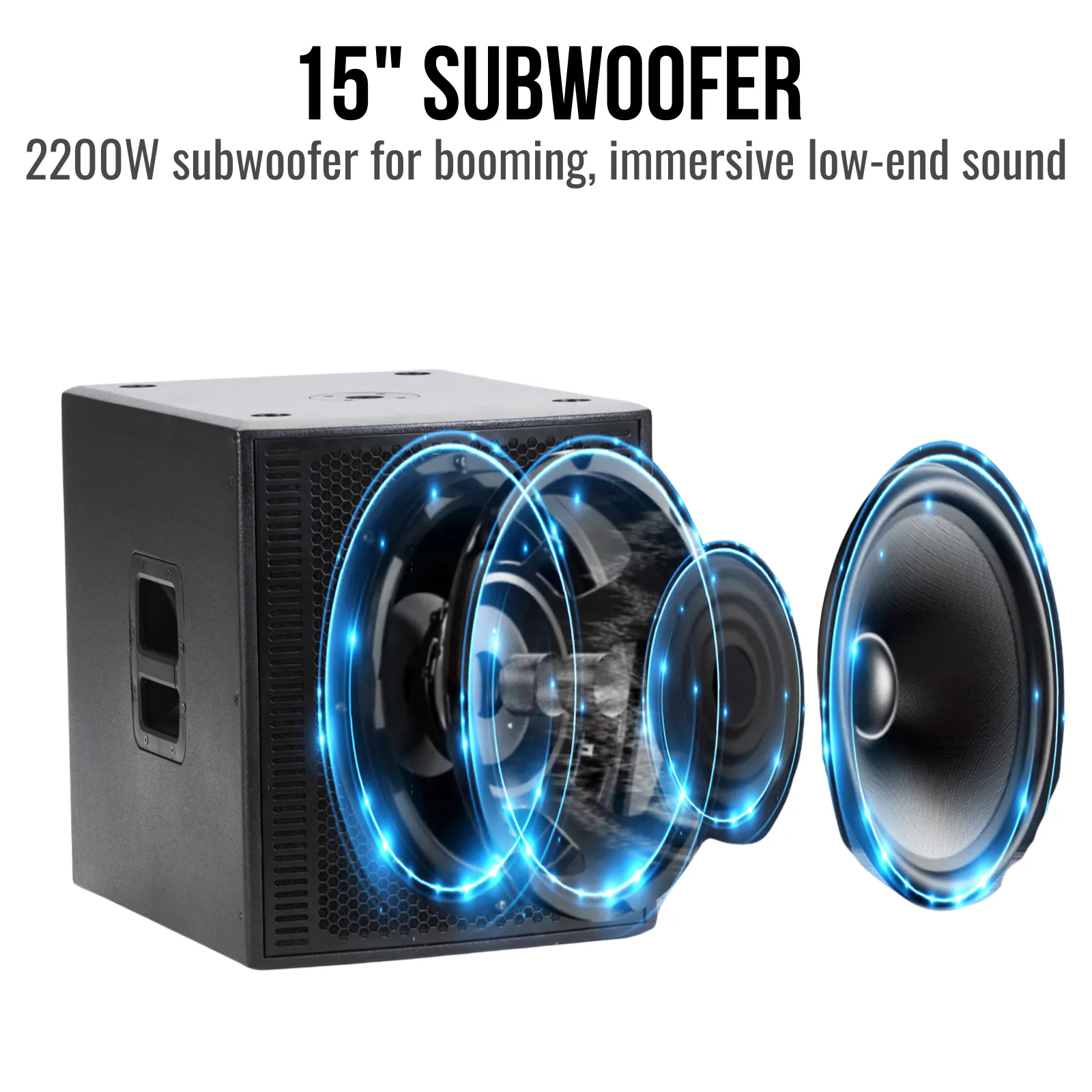 2200W 15-inch Line Array Professional PA Speakers