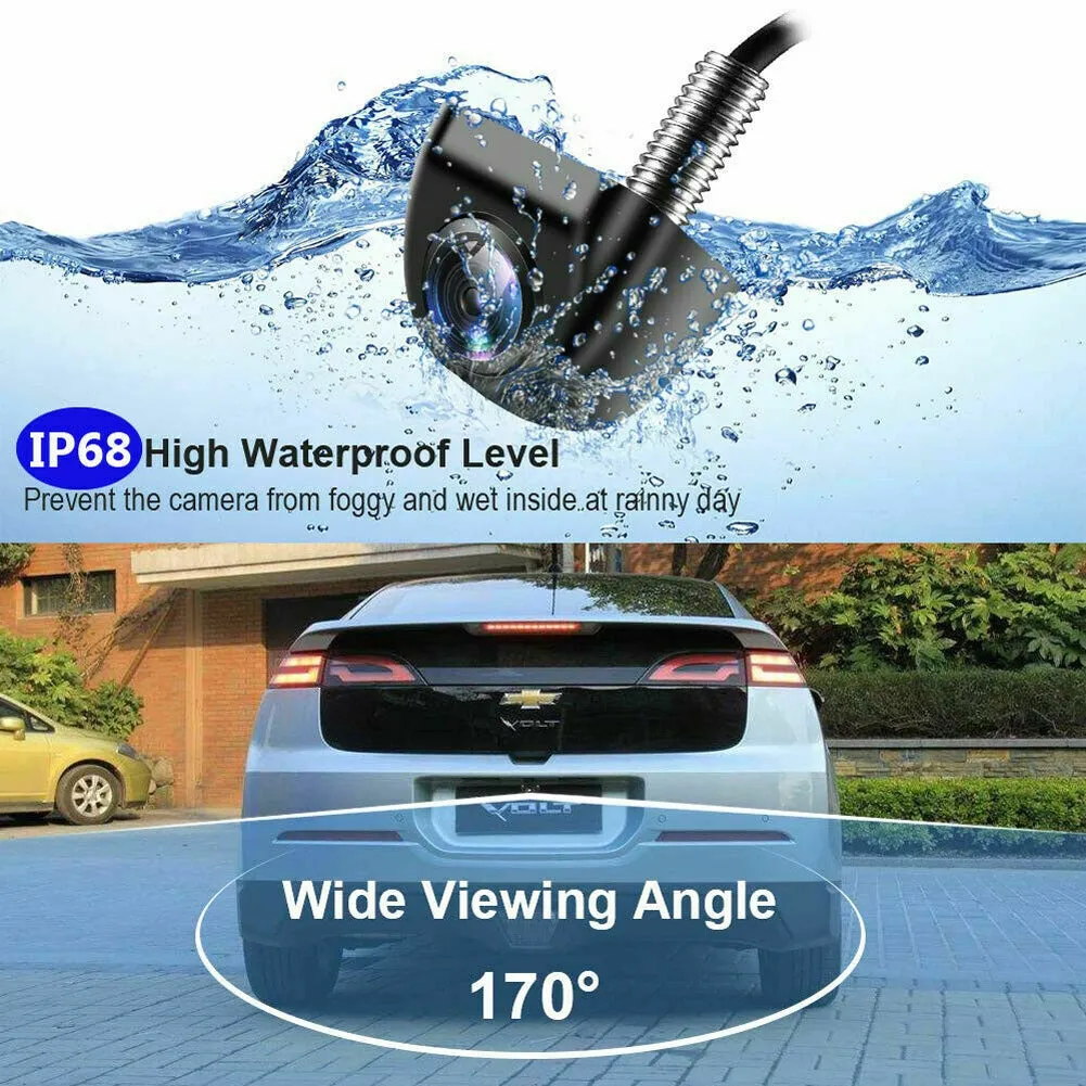 2.4G Wireless Car Camera Front Rear View Reversing Camcorder