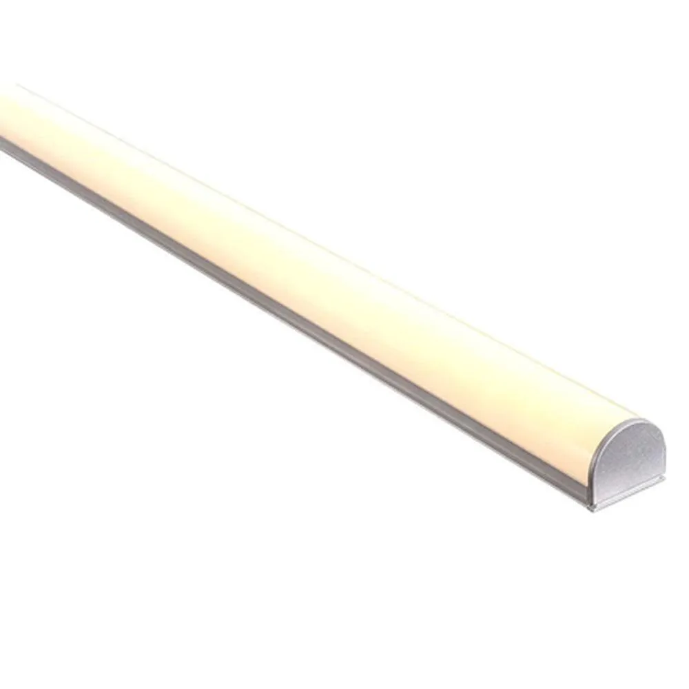 26mm x 23mm Silver Semi Round Aluminium LED Profile Havit Lighting - HV9690-2618