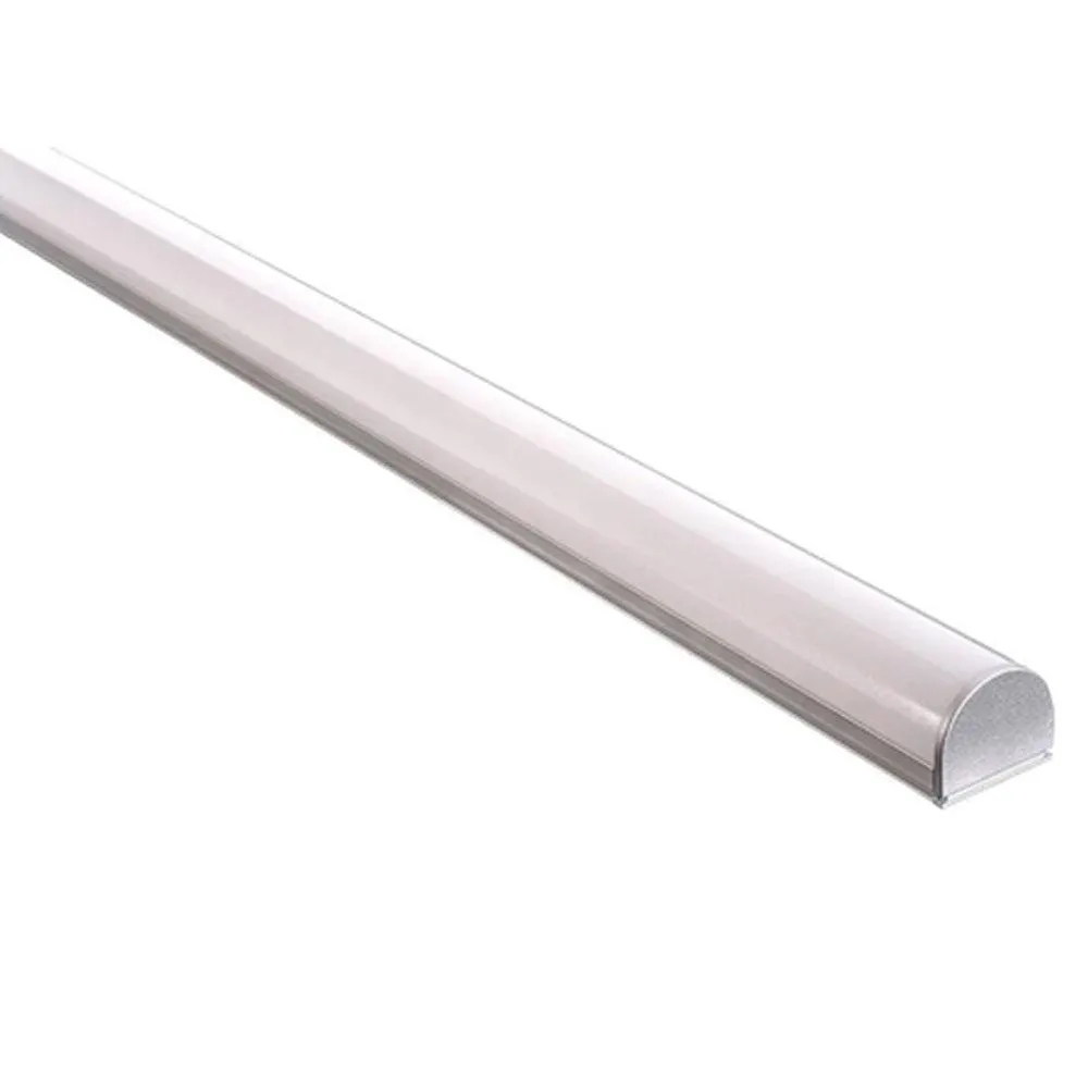 26mm x 23mm Silver Semi Round Aluminium LED Profile Havit Lighting - HV9690-2618