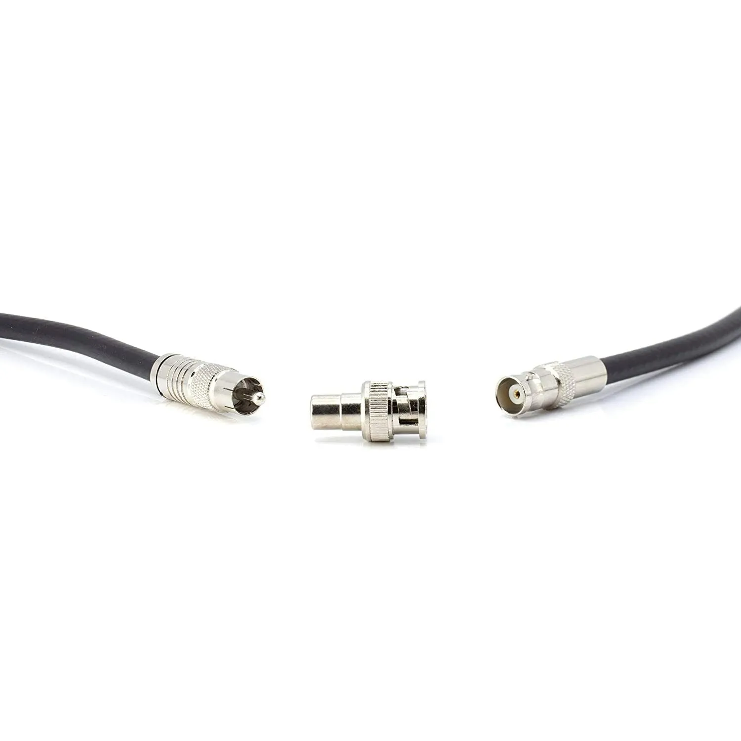 2Pcs Of Bnc Male To Rca Female Adapter