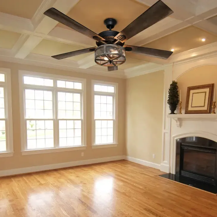52"W LED Indoor Bronze WiFi Enabled Smart Ceiling Fan