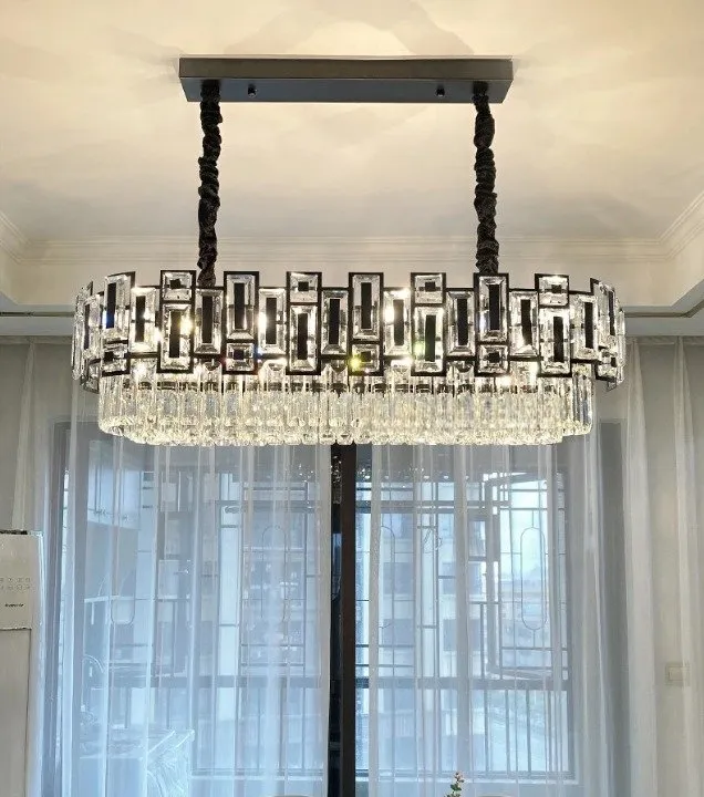 Aabgenay Ellipse Chandelier