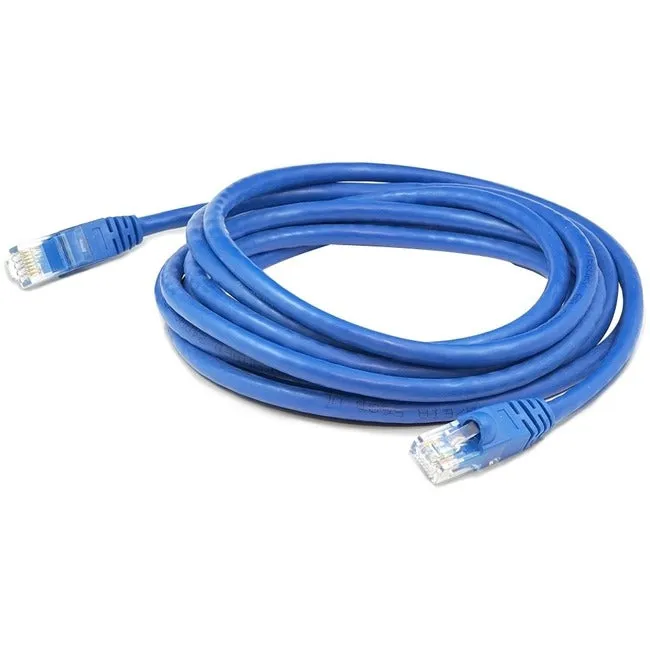 Addon 10-Pack Of 5Ft Rj-45 (Male) To Rj-45 (Male) Blue Cat6A Utp Pvc Copper Patch Cables