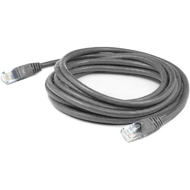 AddOn 7ft RJ-45 (Male) to RJ-45 (Male) Gray Cat6 STP PVC Copper Patch Cable ADD-7FCAT6STP-GY