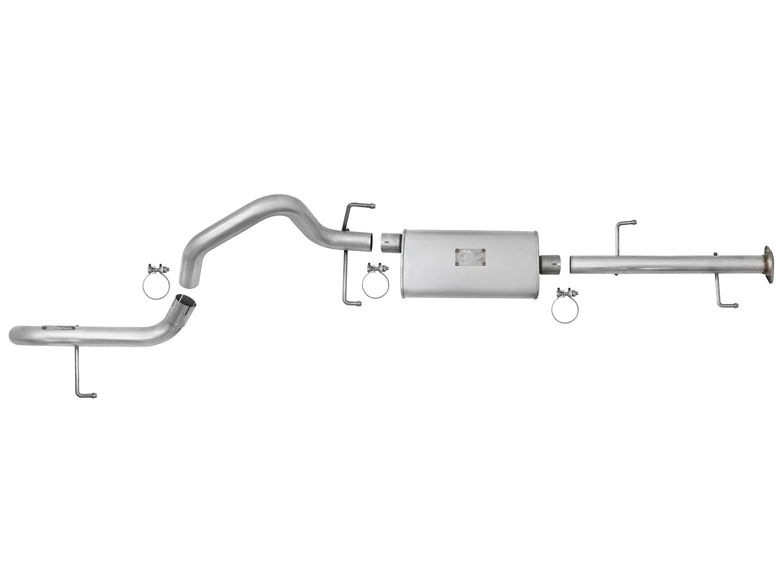 aFe Exhaust Toyota FJ Cruiser (2007-2017) 2.5" Scorpion Aluminized Steel w/ Black or Polished Tip