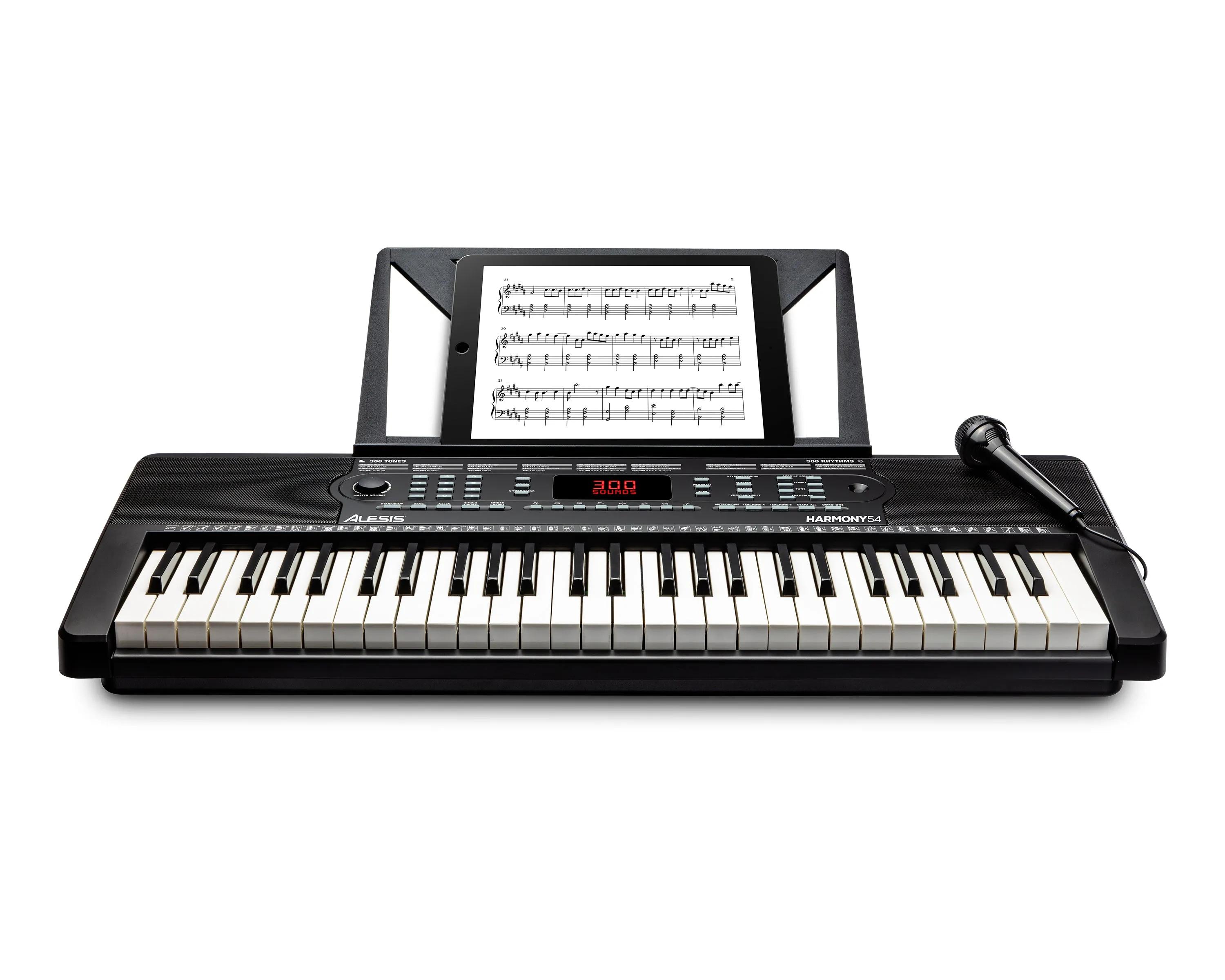 Alesis HARMONY 54 54-Key Portable Keyboard with Built-In Speakers