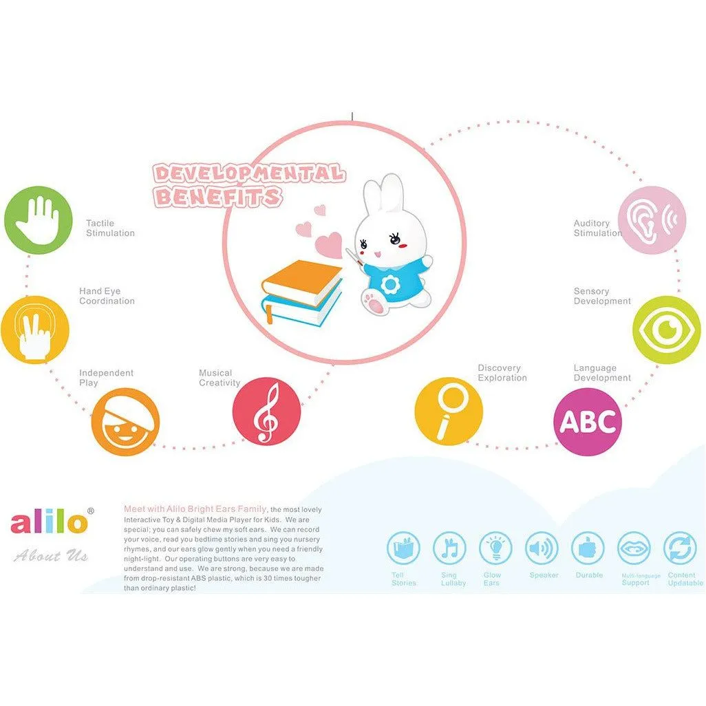 Alilo - Kids Digital Player G7 (Big Bunny)