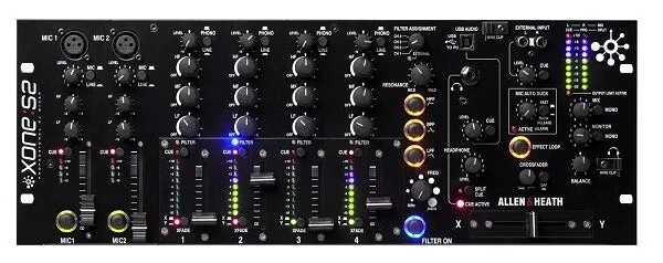 Allen and Heath Xone S2 Rotary DJ Club Mixer