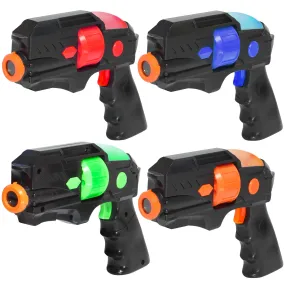 ArmoGear Portable Laser Tag Guns Set of 4 | Small & Lightweight Lazer Tag for Young Kids