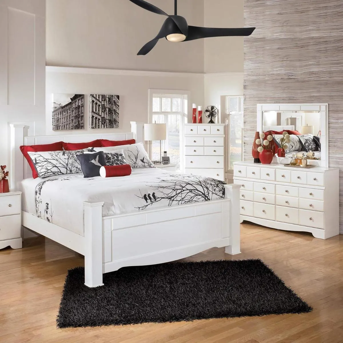Artemis LED 58'' Smart Ceiling Fan with Light and Remote Control, Coal