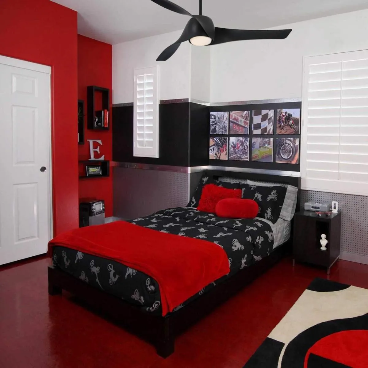 Artemis LED 58'' Smart Ceiling Fan with Light and Remote Control, Coal