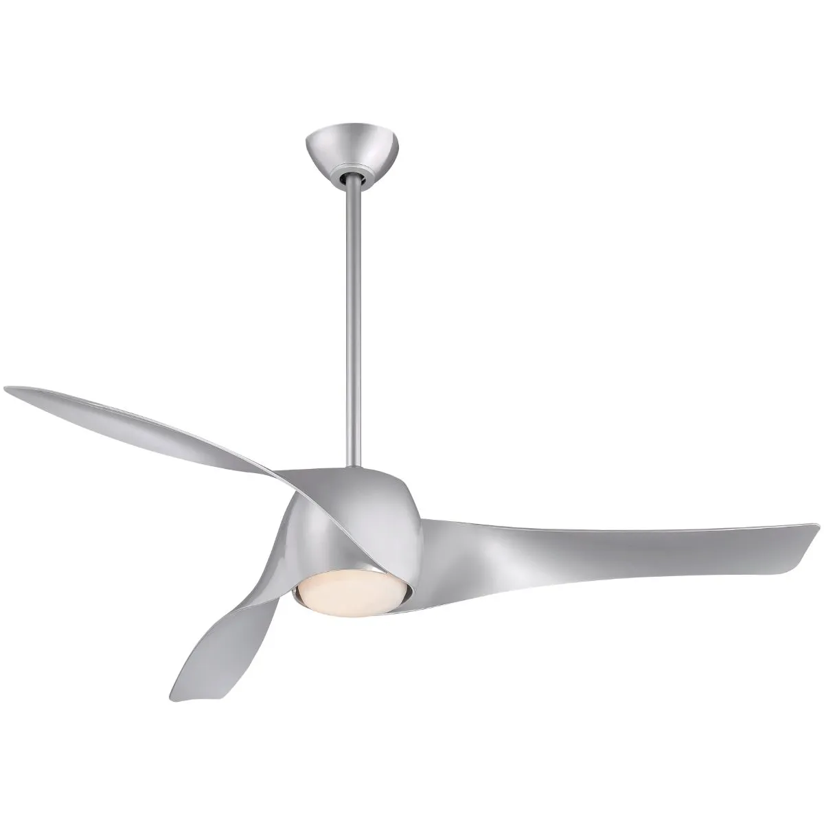 Artemis LED 58'' Smart Ceiling Fan with Light and Remote Control, Silver