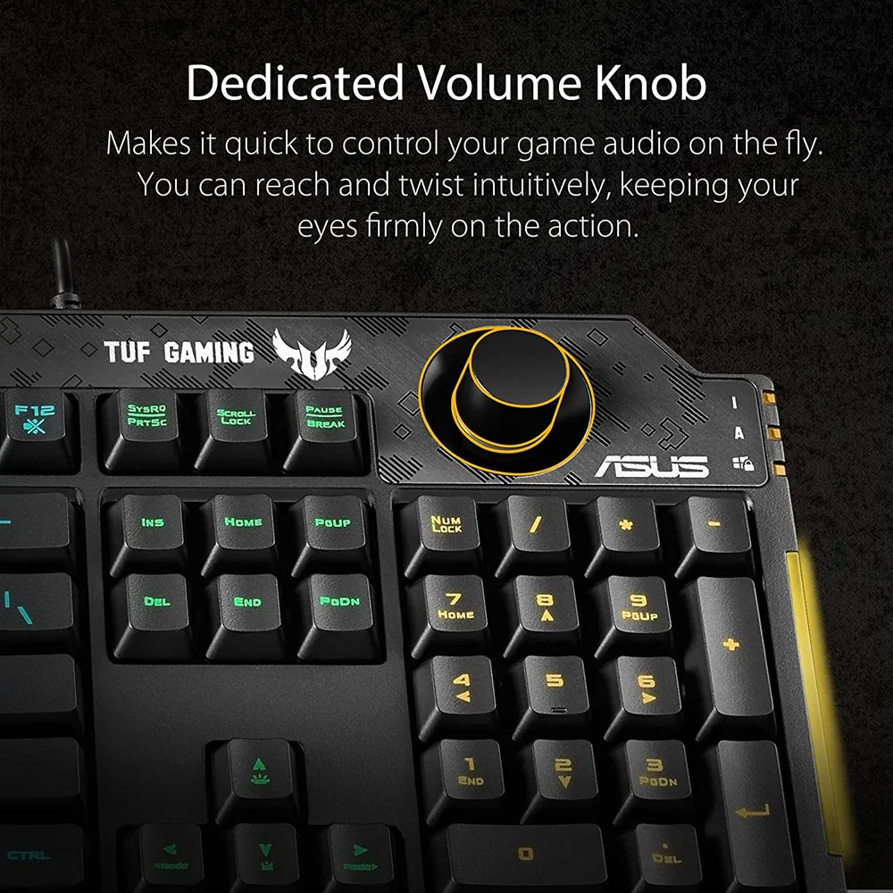 Asus TUF Gaming K1 Wired RGB Mechanical Keyboard