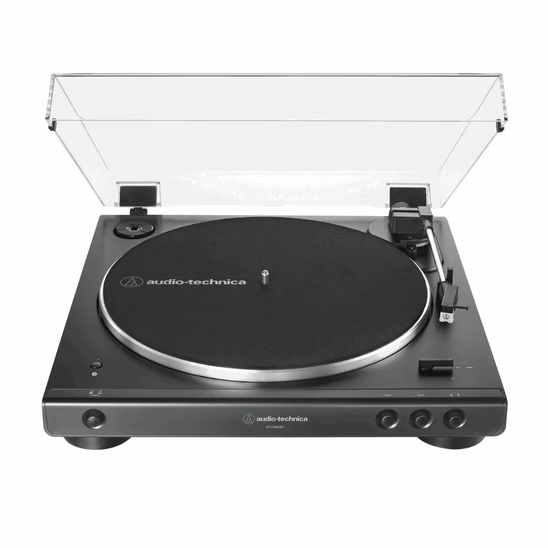 Audio Technica AT-LP60XBT Wireless Belt-Drive Turntable w/Bluetooth - Black