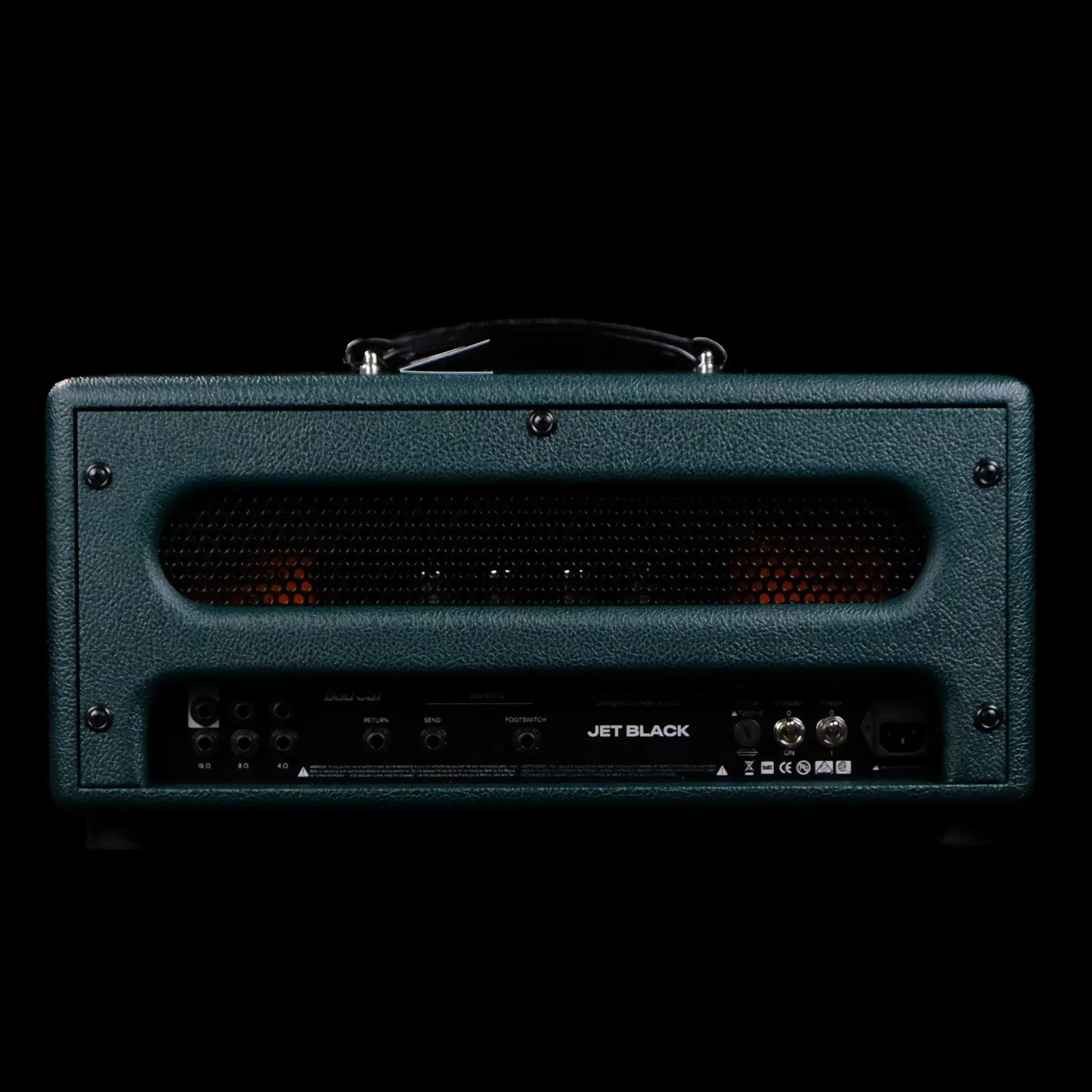 Bad Cat Jet Black 38-Watt Tube Head Amp - Green Tolex
