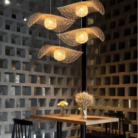 Bamboo Chandelier Rattan Lamp
