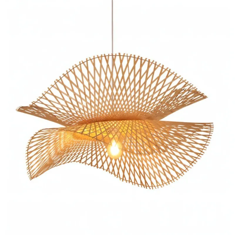 Bamboo Chandelier Rattan Lamp