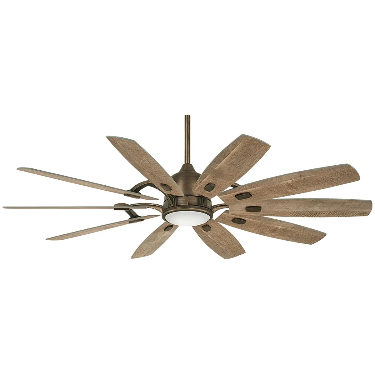 Barn LED 65" Smart Ceiling Fan with Remote, Heirloom Bronze