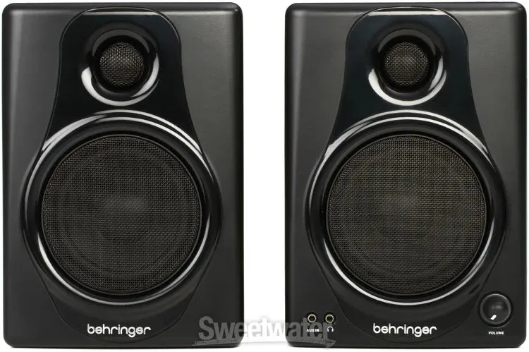 Behringer Media 40USB Powered Monitor Speaker with USB Input - Pair