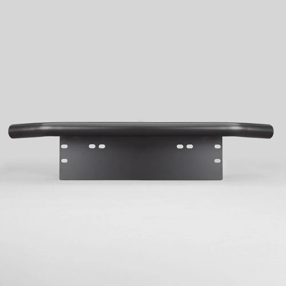 Black Number Plate Light Bar Bracket - Universal Fit
