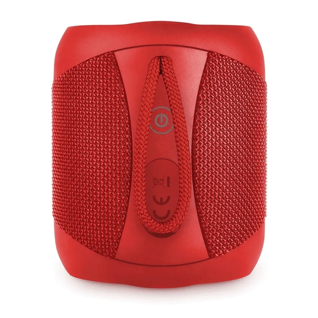 BlueAnt X1 Portable Bluetooth Speaker Compact 14W 10 Hours Play Time Red
