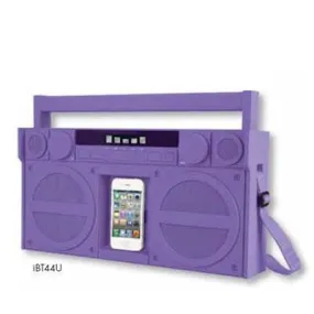Bluetooth Boombox Purple
