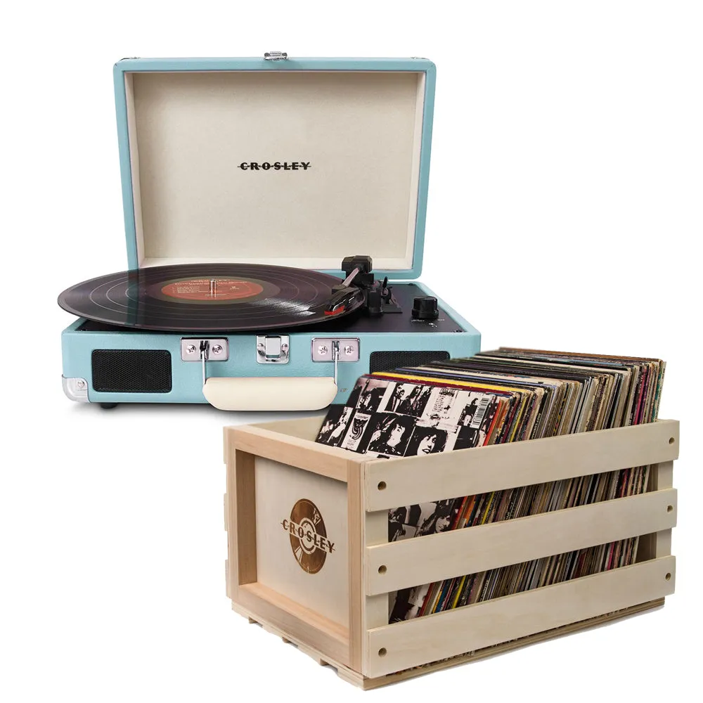 Bluetooth Portable Turntable & Storage Crate - Crosley