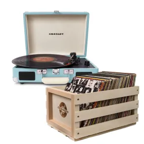 Bluetooth Portable Turntable & Storage Crate - Crosley