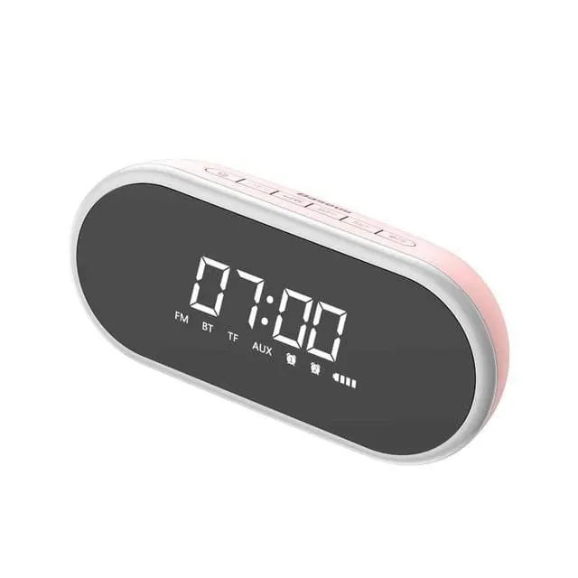 Bluetooth Speaker with Alarm Clock