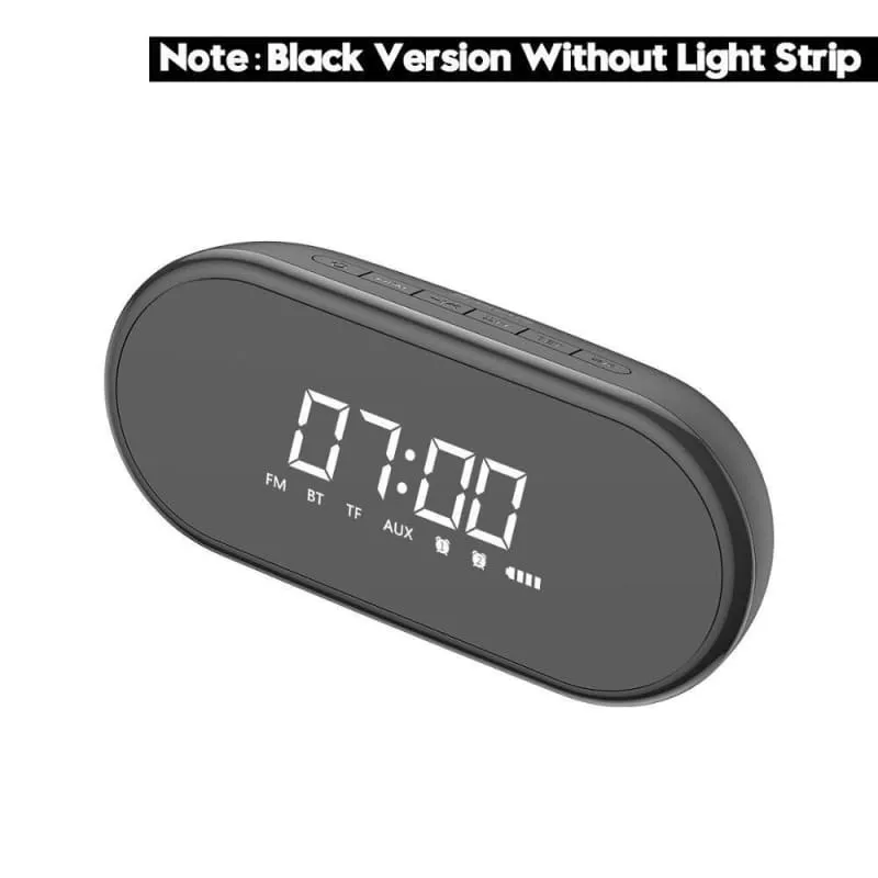 Bluetooth Speaker with Alarm Clock