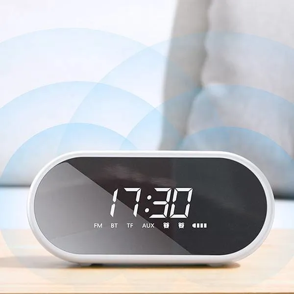 Bluetooth Speaker with Alarm Clock