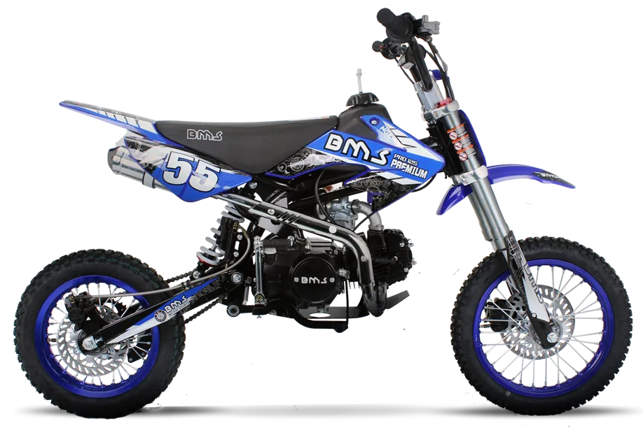 BMS PRO PREMIUM 125-14" Dirtbike (Manual Transmition)