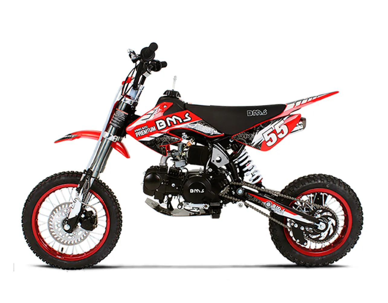 BMS PRO PREMIUM 125-14" Dirtbike (Manual Transmition)